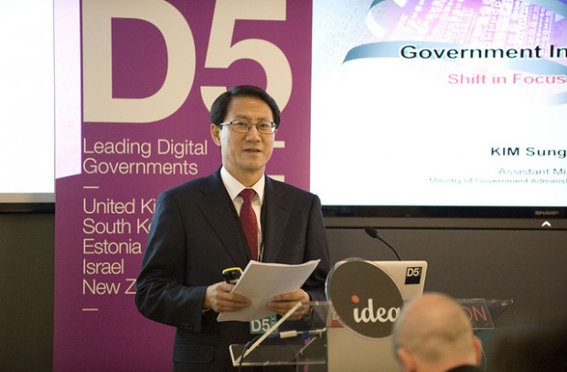 Assistant Minister KIM Sung-Lyul at D5 London